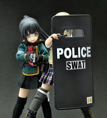 Little Armory LD005 - Police Shield B - 1/12 (Tomytec)ㅤ – Tomytec – ActionFigureBrasil