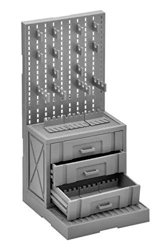 Little Armory LD006 - Gun Rack B - 1/12 (Tomytec)ㅤ – Tomytec – ActionFigureBrasil