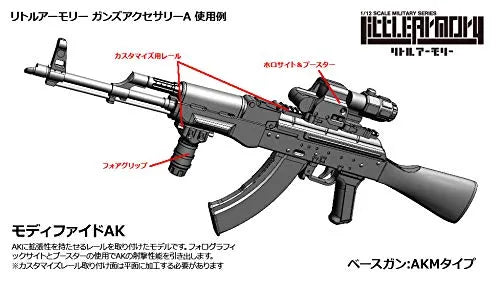 Little Armory LD020 - Guns Accessory A - 1/12 - 2025 Re-release (Tomytec)ㅤ – Tomytec – ActionFigureBrasil