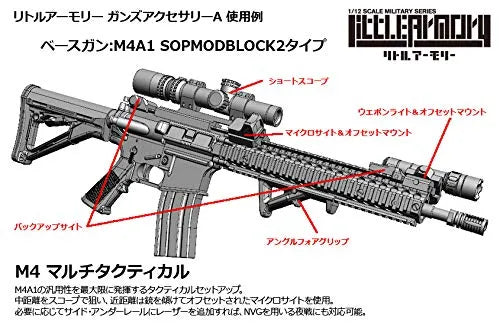 Little Armory LD020 - Guns Accessory A - 1/12 - 2025 Re-release (Tomytec)ㅤ – Tomytec – ActionFigureBrasil