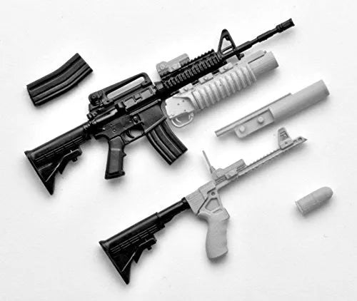 Little Armory - Little Armory LA025 - M4A1 & M203 - 1/12 (Tomytec)ㅤ – Tomytec – ActionFigureBrasil