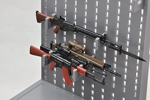 Little Armory - Little Armory LD008 - Gun Rack C - 1/12 (Tomytec)ㅤ – Tomytec – ActionFigure Brasil