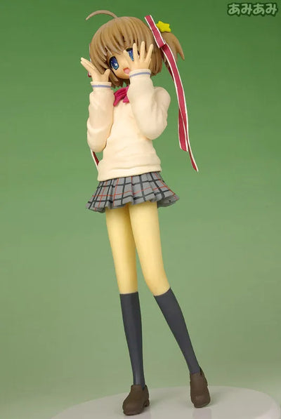 Little Busters! - Kamikita Komari - Resinya! - 1/6 - GEE! Limited Pink Stripe Ver. (Cospa)ㅤ – Cospa – ActionFigureBrasil — ângulo diferente