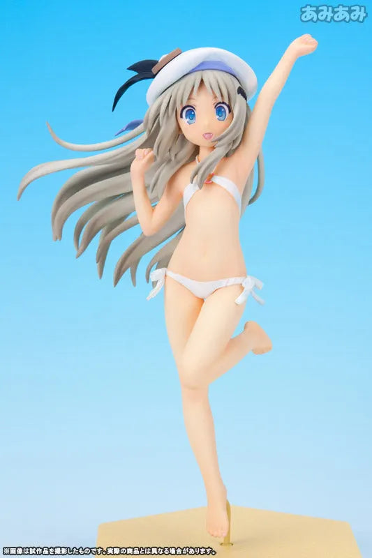 Little Busters! - Noumi Kudryavka - Beach Queens - 1/10 - Swimsuit ver. (Wave)ㅤ – Wave – ActionFigure Brasil