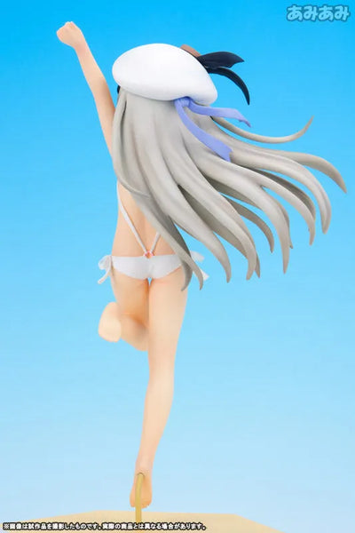 Little Busters! - Noumi Kudryavka - Beach Queens - 1/10 - Swimsuit ver. (Wave)ㅤ – Wave – ActionFigure Brasil — embalagem
