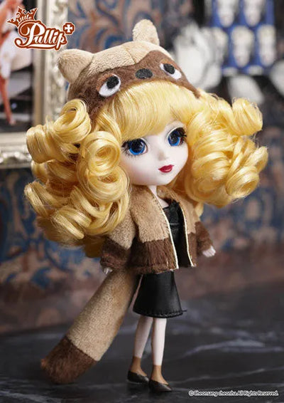 Little Pullip+ / Madame Raccoon Mini Size Complete Dollㅤ – Groove – ActionFigure Brasil — ângulo diferente