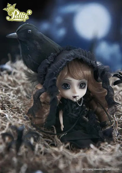 Little Pullip+ / NOIR Complete Mini-Size Dollㅤ – Groove – ActionFigure Brasil — ângulo diferente