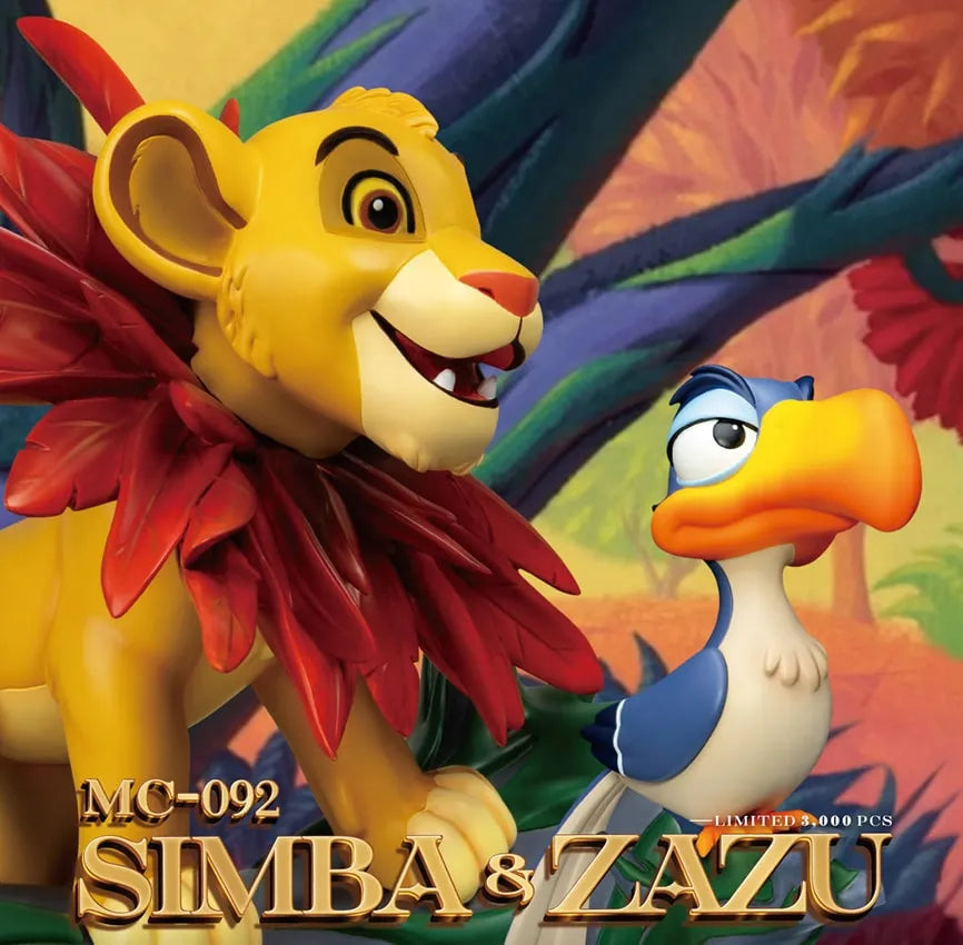 Little Simba & Zazu - LIMITED EDITION: 3000 – Beast Kingdom – ActionFigure Brasil