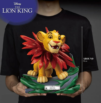 Little Simba & Zazu - LIMITED EDITION: 3000 – Beast Kingdom – ActionFigure Brasil — close