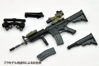 LittleArmory LA001 1/12 M4A1 Type Plastic Modelㅤ – Tomytec – ActionFigureBrasil — embalagem