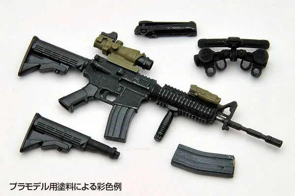 LittleArmory LA001 1/12 M4A1 Type Plastic Modelㅤ – Tomytec – ActionFigure Brasil