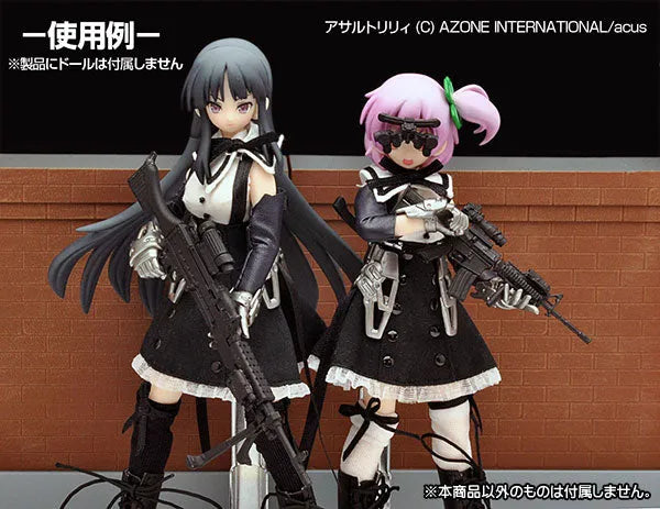 LittleArmory LA001 1/12 M4A1 Type Plastic Modelㅤ – Tomytec – ActionFigure Brasil