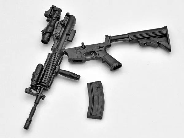 LittleArmory LA001 1/12 M4A1 Type Plastic Modelㅤ – Tomytec – ActionFigure Brasil