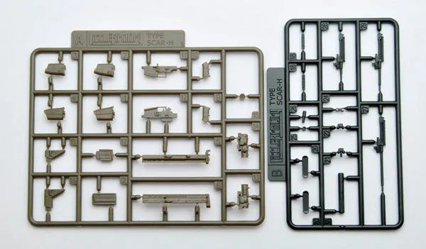LittleArmory LA003 1/12 SCAR-H Type Plastic Modelㅤ – Tomytec – ActionFigureBrasil