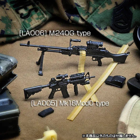 LittleArmory LA005 1/12 Mk18Mod0 Type Plastic Modelㅤ – Tomytec – ActionFigureBrasil