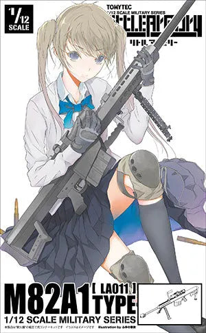 LittleArmory LA011 1/12 M82A1 Type Plastic Modelㅤ – Tomytec – ActionFigureBrasil