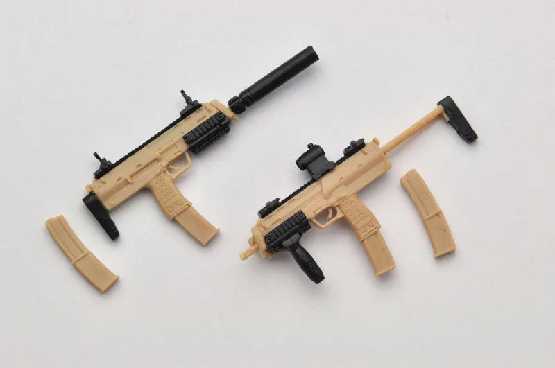 LittleArmory LA023 1/12 MP7A2 Type Plastic Modelㅤ – Tomytec – ActionFigureBrasil