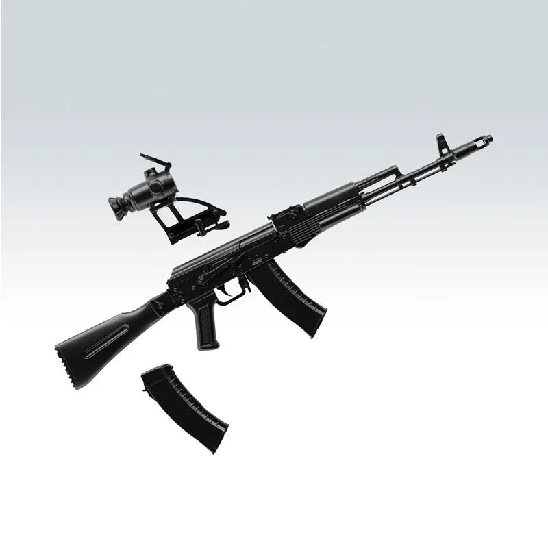 LittleArmory [LA060] AK74M Type 1/12 Plastic Modelㅤ – Tomytec – ActionFigure Brasil