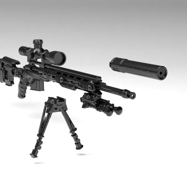LittleArmory [LA063] XM2010 Type 1/12 Plastic Modelㅤ – Tomytec – ActionFigureBrasil