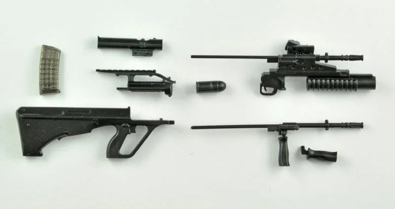 LittleArmory [LA066] AUG A2 & M203PI Style 1/12 Plastic Modelㅤ – Tomytec – ActionFigureBrasil