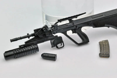 LittleArmory [LA066] AUG A2 & M203PI Style 1/12 Plastic Modelㅤ – Tomytec – ActionFigureBrasil — acessórios