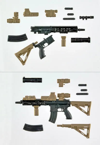 LittleArmory [LA075] 416D Type Custom 1/12 Plastic Modelㅤ – Tomytec – ActionFigureBrasil