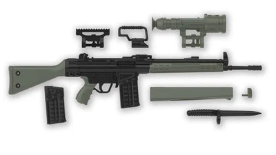 LittleArmory [LA082]G3A3Type 1/12 Plastic Modelㅤ – Tomytec – ActionFigureBrasil — detalhe do produto