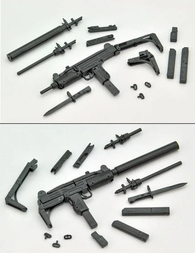 LittleArmory [LA084] SMG-UZ Type 1/12 Plastic Modelㅤ – Tomytec – ActionFigureBrasil