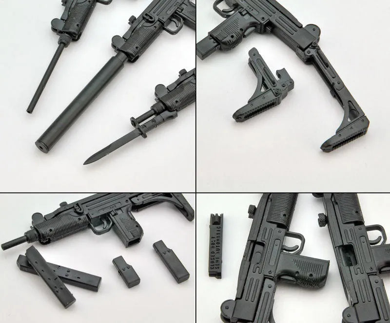 LittleArmory [LA084] SMG-UZ Type 1/12 Plastic Modelㅤ – Tomytec – ActionFigureBrasil