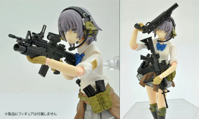LittleArmory [LA100] M4A1 & M203 Type 2.0 1/12 Plastic Modelㅤ – Tomytec – ActionFigure Brasil
