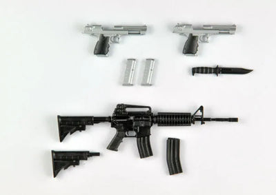 LittleArmory [LABH01] "Resident Evil: Infinite Darkness" Weapons 1, 1/12 Plastic Modelㅤ – Tomytec – ActionFigure Brasil