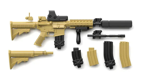 LittleArmory [LADF05] Girls' Frontline M4A1 Type 1/12 Plastic Modelㅤ – Tomytec – ActionFigureBrasil