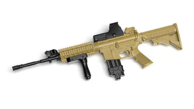 LittleArmory [LADF05] Girls' Frontline M4A1 Type 1/12 Plastic Modelㅤ – Tomytec – ActionFigureBrasil — com base expositora