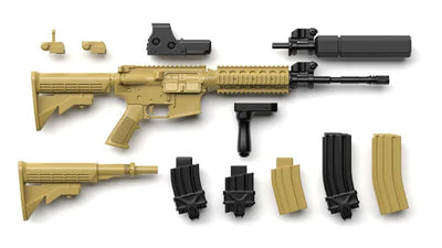 LittleArmory [LADF05] Girls' Frontline M4A1 Type 1/12 Plastic Modelㅤ – Tomytec – ActionFigureBrasil — close