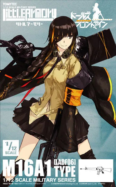 LittleArmory [LADF06] Girls' Frontline M16A1 Type 1/12 Plastic Modelㅤ – Tomytec – ActionFigureBrasil