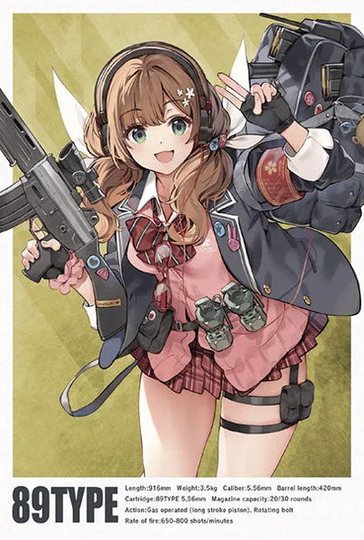 LittleArmory [LADF09] Girls' Frontline Type 89 Style 1/12 Plastic Modelㅤ – Tomytec – ActionFigureBrasil — detalhe do produto