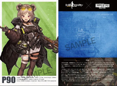 LittleArmory [LADF18] Girls' Frontline P90 Type 1/12 Plastic Modelㅤ – Tomytec – ActionFigureBrasil — embalagem
