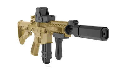 LittleArmory [LADF21] Anime: Girls' Frontline M4A1 Type 1/12 Plastic Modelㅤ – Tomytec – ActionFigureBrasil — detalhe do produto