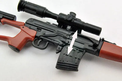 LittleArmory [LADF26] Girls' Frontline SVD Type 1/12 Plastic Modelㅤ – Tomytec – ActionFigureBrasil