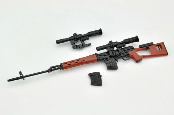 LittleArmory [LADF26] Girls' Frontline SVD Type 1/12 Plastic Modelㅤ – Tomytec – ActionFigureBrasil
