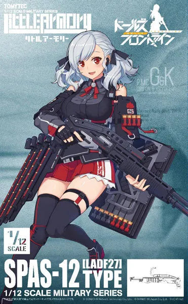 LittleArmory [LADF27] Girls' Frontline SPAS-12 Type 1/12 Plastic Modelㅤ – Tomytec – ActionFigureBrasil — acessórios