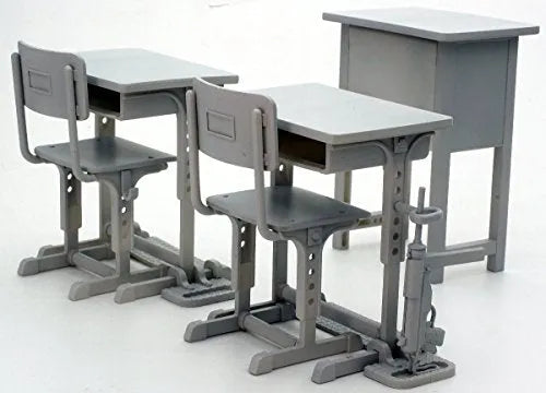 LittleArmory <LD011> Shitei Bouei School Desk Grease Gun Setㅤ – Tomytec – ActionFigureBrasil
