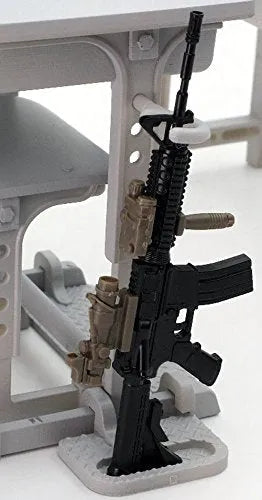 LittleArmory <LD011> Shitei Bouei School Desk Grease Gun Setㅤ – Tomytec – ActionFigureBrasil — embalagem
