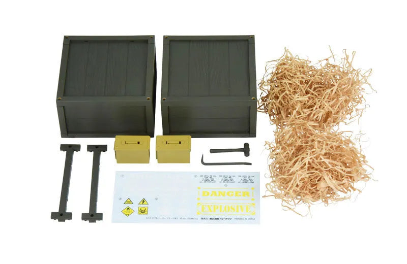LittleArmory [LD021] Military Hard Case B2 1/12 Plastic Modelㅤ – Tomytec – ActionFigureBrasil