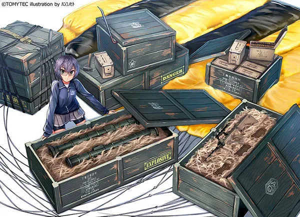 LittleArmory [LD021] Military Hard Case B2 1/12 Plastic Modelㅤ – Tomytec – ActionFigureBrasil