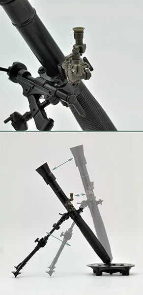 LittleArmory [LD035]81mm Mortar M252 Type 1/12 Plastic Modelㅤ – Tomytec – ActionFigureBrasil — ângulo diferente