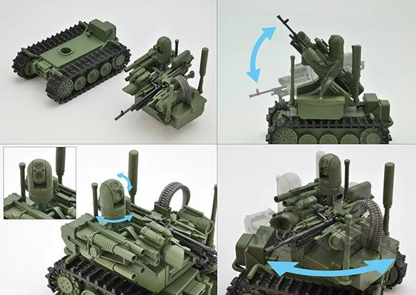 LittleArmory [LD037] UGV Equipment Robot System 1/12 Plastic Modelㅤ – Tomytec – ActionFigureBrasil