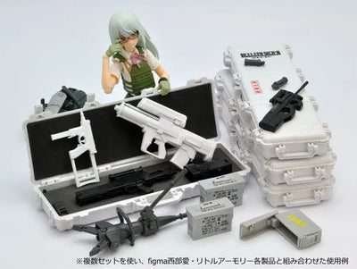 LittleArmory [LD038] Military Hard Case A3 - White x Gray 1/12 Plastic Modelㅤ – Tomytec – ActionFigureBrasil — ângulo diferente