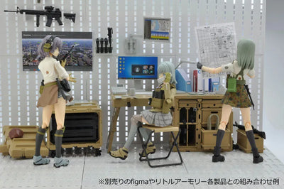 LittleArmory [LD039] Field Desk A2 1/12 Plastic Modelㅤ – Tomytec – ActionFigureBrasil — ambientada