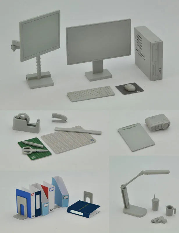 LittleArmory [LD040] Desk Work Tool A 1/12 Plastic Modelㅤ – Tomytec – ActionFigureBrasil
